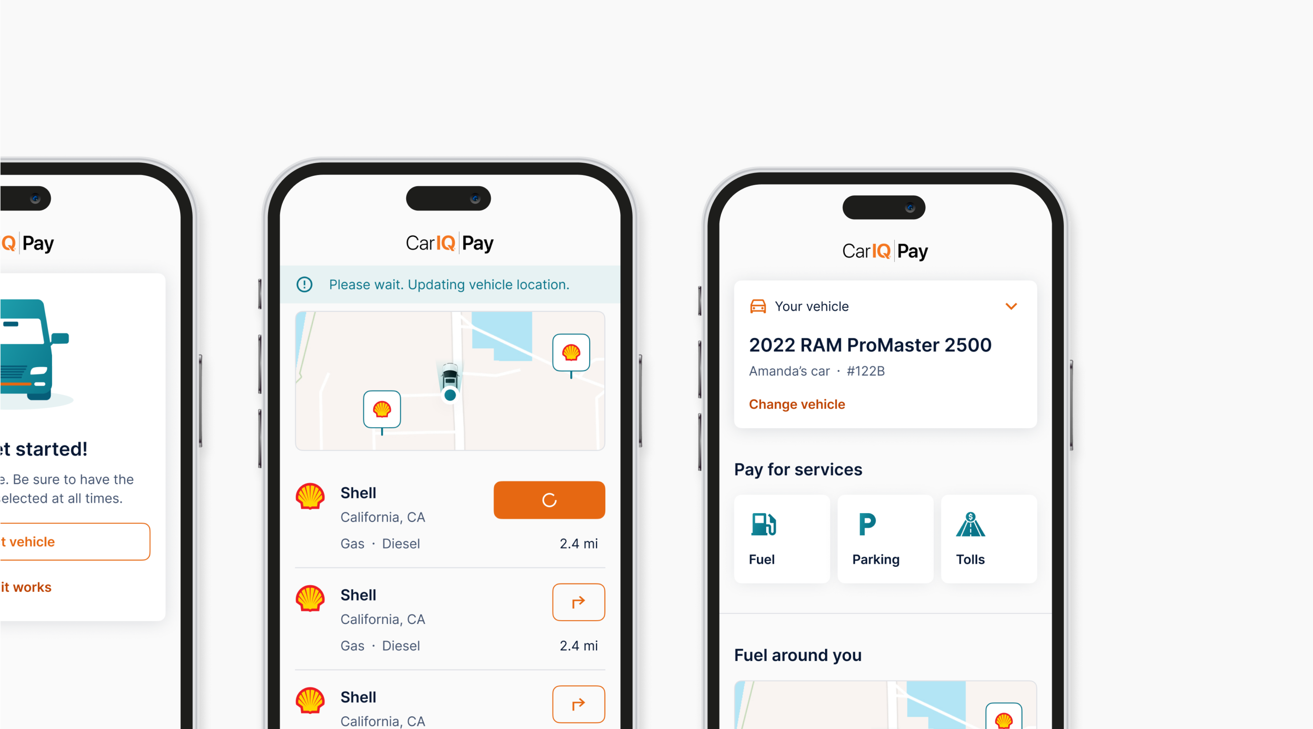 Car IQ Pay - Fueling